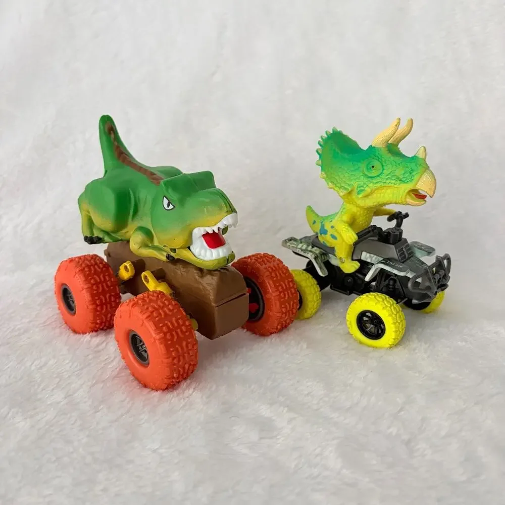 Dinosaur Truck‎ Lot Gift Toy Cas ATV Monster Dino Cars Toddler Children Plastic